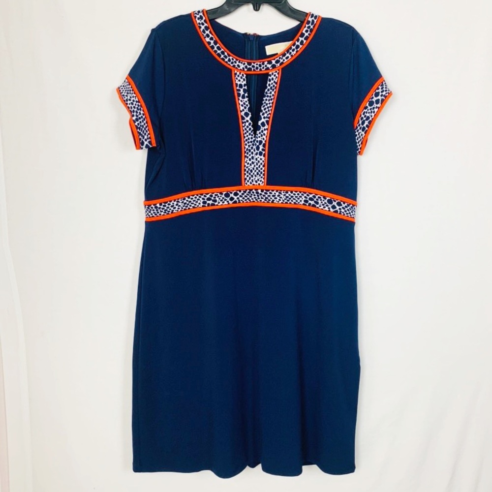 Michael Michael Kors Size XL Navy Blue Dress